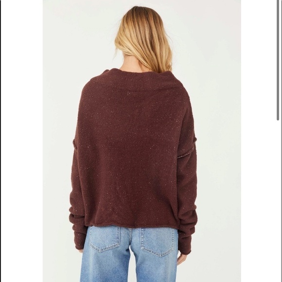 FREE PEOPLE San Vincent Funnel Neck Sweater - Picture 5 of 16